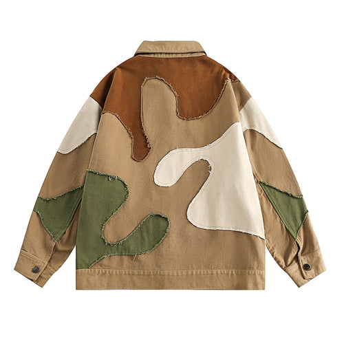 1. Niche Loose Turn-down Collar Coat Tide - enhanced image 20