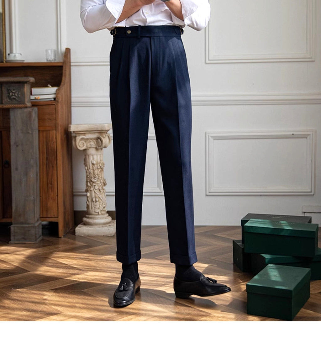 British Men Business Casual Pants - enhanced image 20