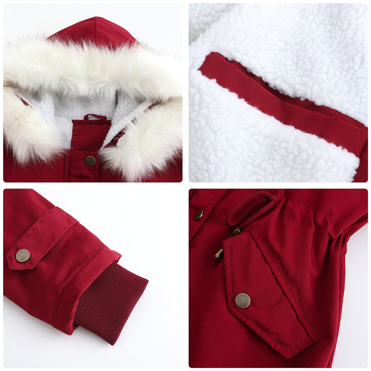 A1. Women's Coat Cotton-padded Jacket - enhanced image 20