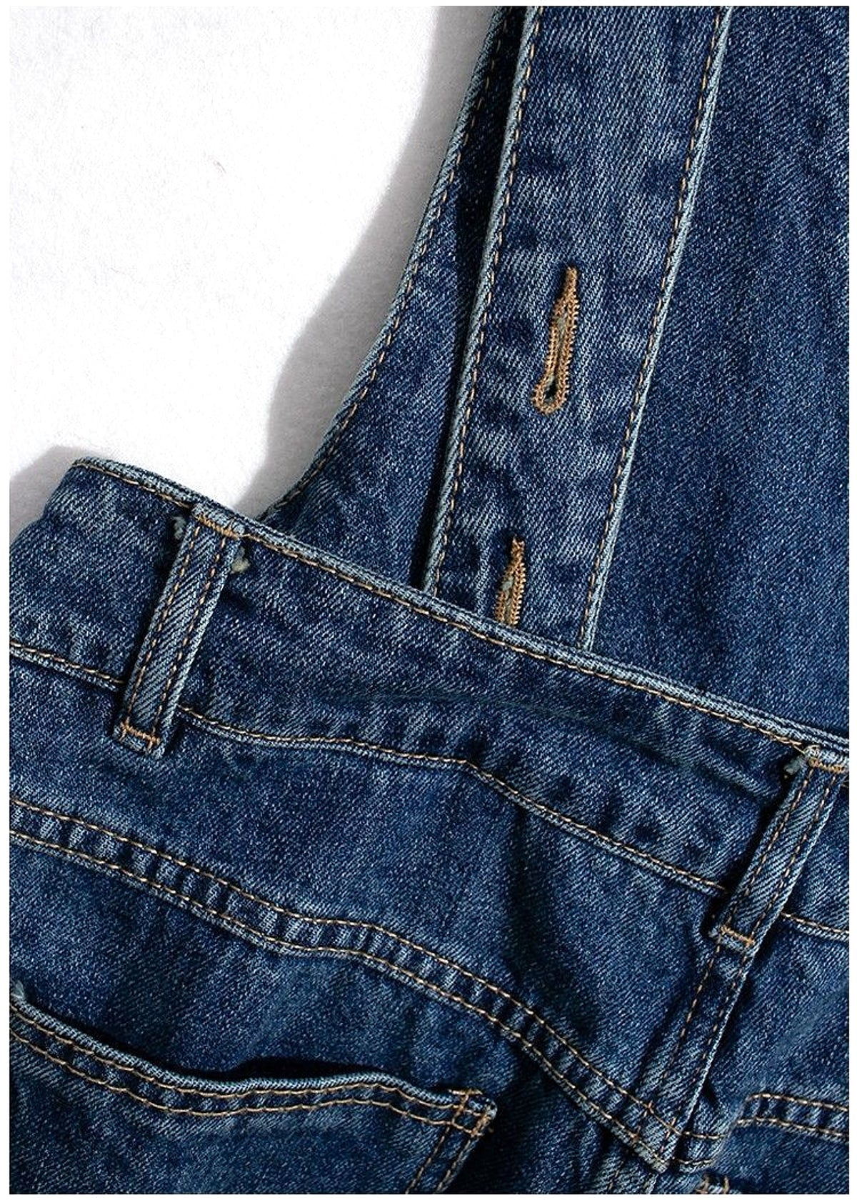 DenimCharm™ – Utility Strap Suspender Jeans - enhanced image 20