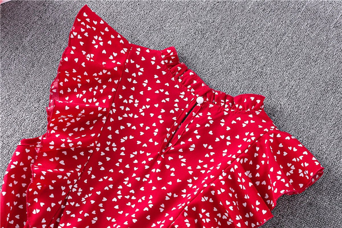 Women's Polka Dot Chiffon Loose And Versatile Dress - enhanced image 20